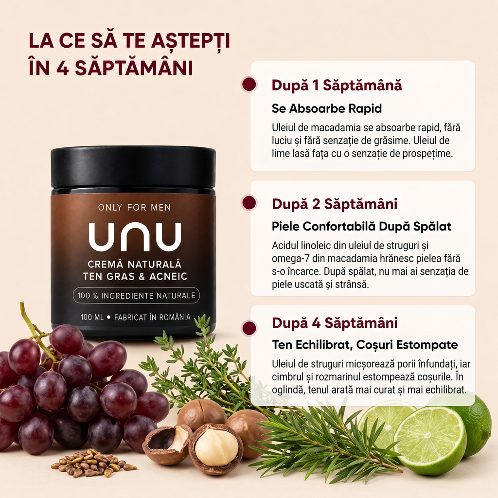 Cremă Naturală Ten Gras & Acneic
