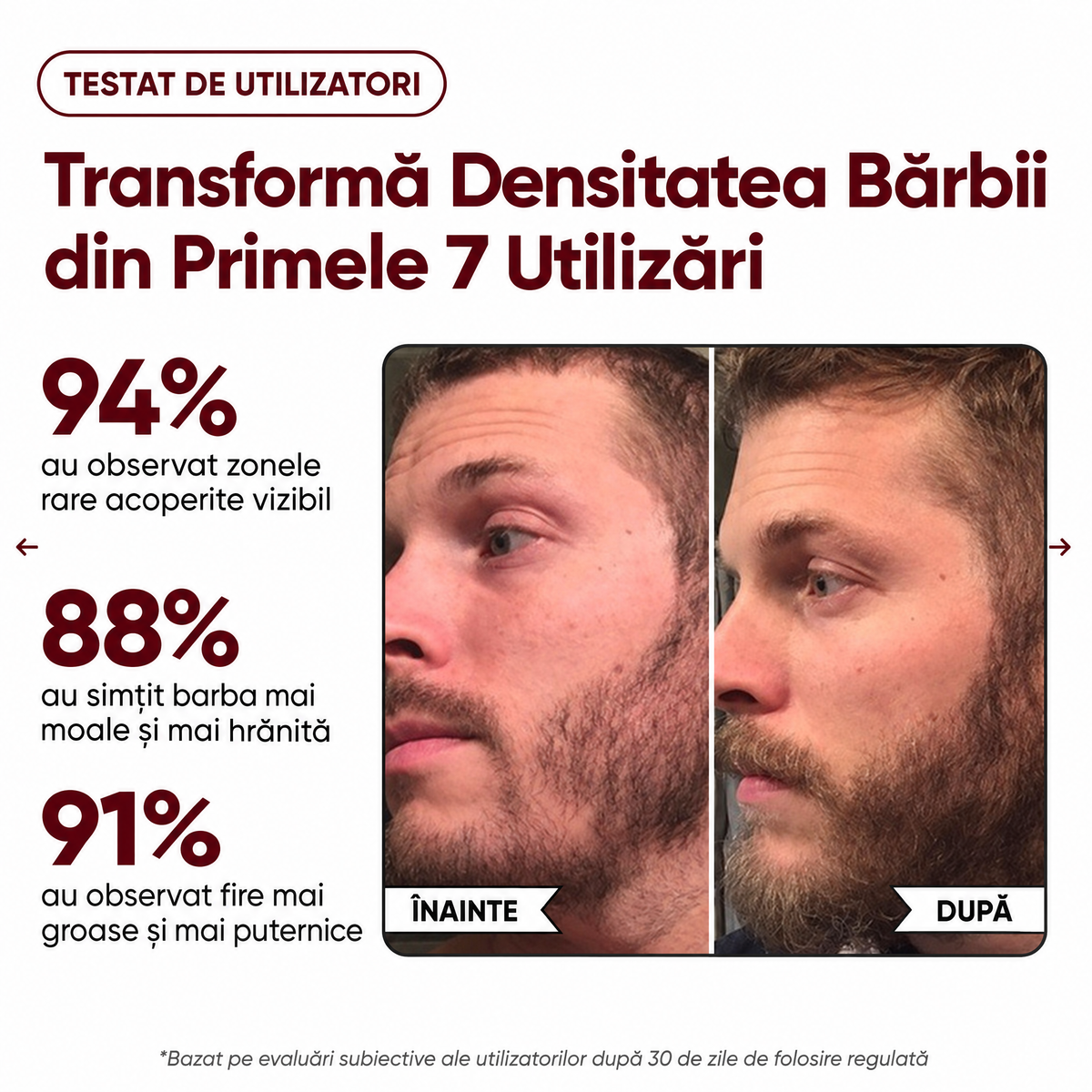 Balsam Natural pentru Barbă