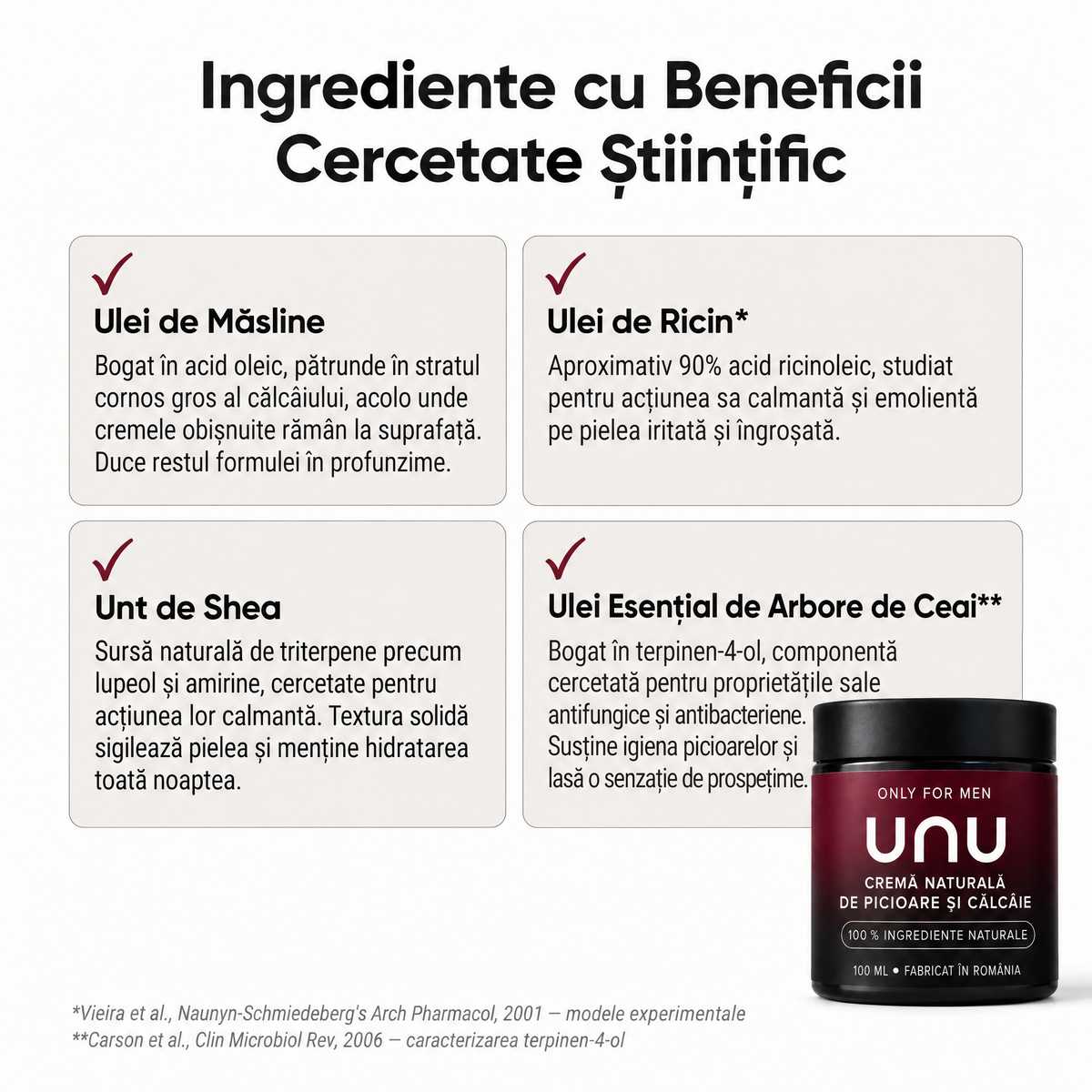 Cremă Naturală de Picioare & Călcâie