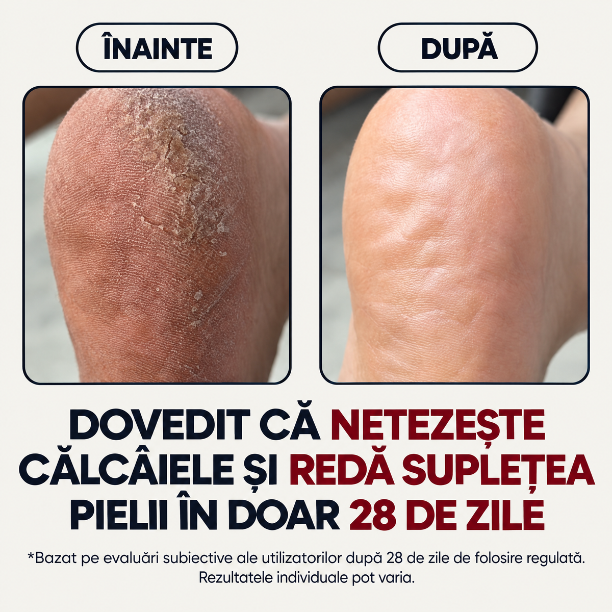 Cremă Naturală de Picioare & Călcâie